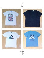 JA 0333 Vintage Adidas Round Neck T-shirts