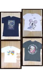 JA 0330 Vintage Disney Round Neck T-shirts