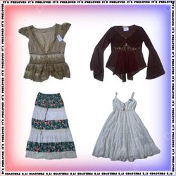 Boho Country Girl - tops, skirts, dresses (SS-1154..