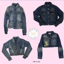 Retro Y2K Button-Up Denim Jacket – Timeless 2000s ..