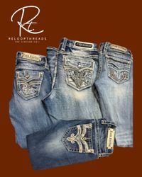 RT1109 Rock Revival Mix Jeans