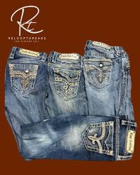 RT1110 Rock Revival Mix Jeans