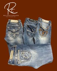 RT 1111 Rock Revival Mix Jeans
