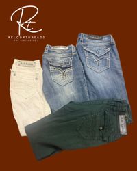 RT1112 Rock Revival Mix Jeans