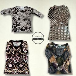 Y2K Wild Spirit bedruckte Bluse