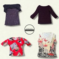 Y2k Kirschblüten Bedruckte Bluse