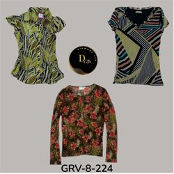 Y2K Poly Blouse – Lightweight, Iconic 2000s Look  ..