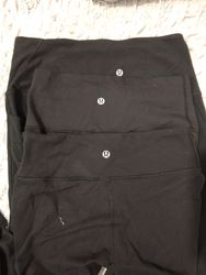 Lululemon black leggings -14p -18/8/25