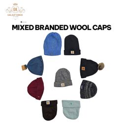 Mixed Branded Wool Caps