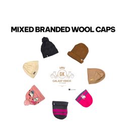 Mixed Branded Wool Caps