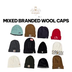 Mixed Branded Wool Caps
