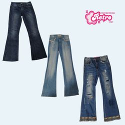 Y2K Bestseller Denim Flared Jeans (Aug -53)