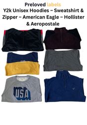 Y2K Unisex Hoodies – Sweatshirt & Zipper – America..