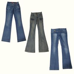 Y2K Britney Ära Denim Flared Jeans (Aug -)