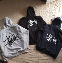 Stussy rework style hoodies