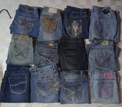 WALLFLOWER AND OTHER MIX BRANDS JEANS (MD1258)