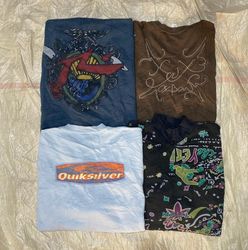 Quiksilver and vintage mix surf sweatshirts