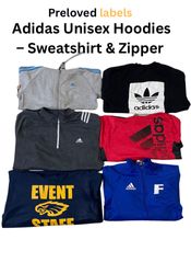 Adidas Unisex Hoodies – Sweatshirt & Zipper –Bundl..