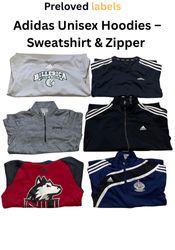 Adidas Unisex Hoodies – Sweatshirt & Zipper – Bund..