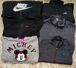 Branded fleece jackets