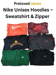 Nike Unisex Hoodies Sweatshirts & Zippers – Bundle..