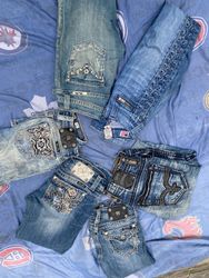 Mixed Jeans
