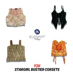 Y2K Stargirl Bustier Corsets - EV0844