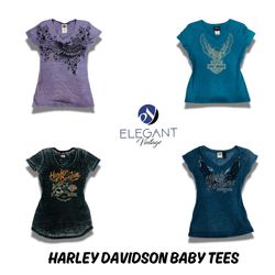 Harley Davidson Baby Tees - EVM0050