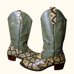 SA#282 – Authentic Vintage Cowboy Boots