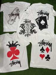 Camisetas estilo Rework da Stussy