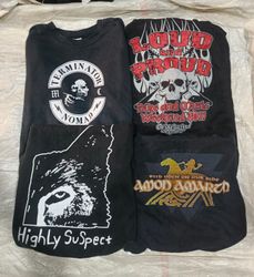 vintage music and printed hoodies