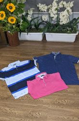 Mix branded collar t-shirts