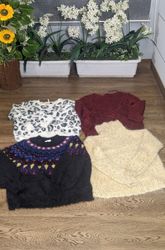 Beautiful velvet sweater