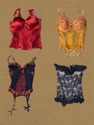 Vintage & Y2K Corset Styles(TS:688)
