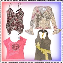 Y2K Revival Collection Tops (RX-1072)