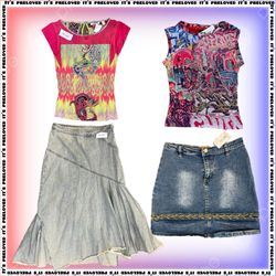 Rebel Canvas Flare and Tops(RX-1073)