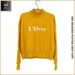 MIX BRANDED WINTER CROP TOPS (BUNDLE 6)