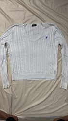 Polo Ralph Lauren cable knit sweater