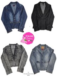 Giacche di denim uniche Y2K