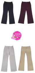 Pantaloni in poliestere unici Y2k