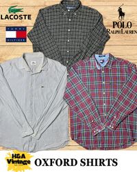 Ralph Lauren Tommy Hilfiger Lacoste Shirts