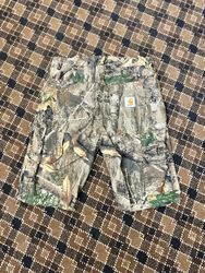 Carhartt rework style realtree jorts