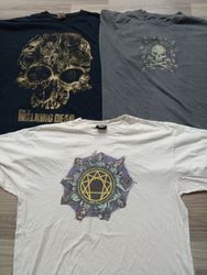 HD1100 Skull/Gothic Tees - 6 pcs