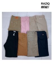 Pantalons en coton de marque mixte
