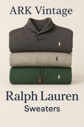 Ralph Lauren Premium Sweaters | 1/4 Zip included