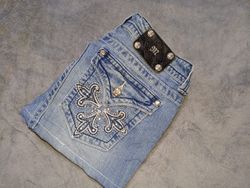 MISS ME TRUE RELIGION ROCK REVIVAL MINI RÖCKE (MR7..