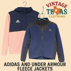 Jaquetas de Fleece Adidas & Under Armour