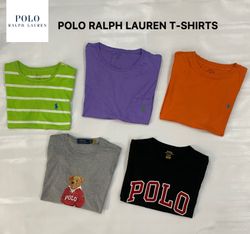 Marken Polo Ralph Lauren Rundhals-T-Shirts - 15 St..