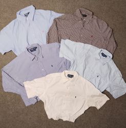 Ralph Lauren upcyled cropped tops