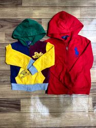 Ralph Lauren Kids Full Zip Sweatshirts (fnc:320)